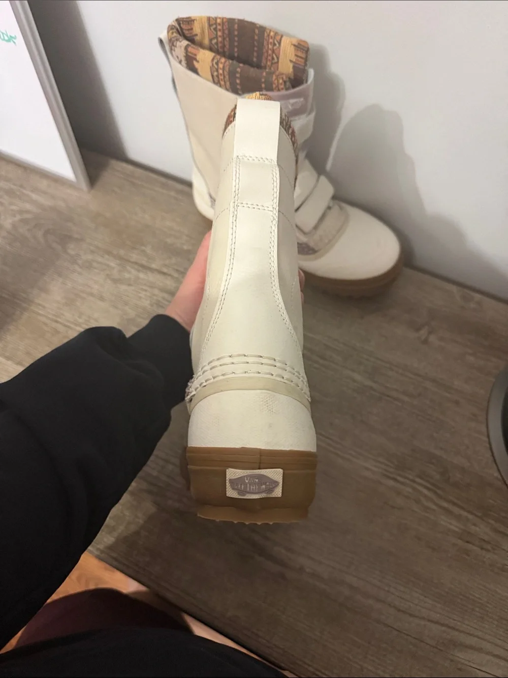 Vans stylish cream
